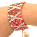 Beautiful Bohemia seed bead wrap bracelet,handcrafted bracelets for women